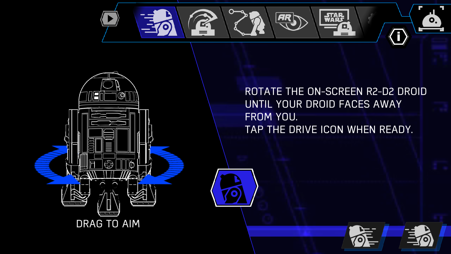 sphero r2d2 not connecting