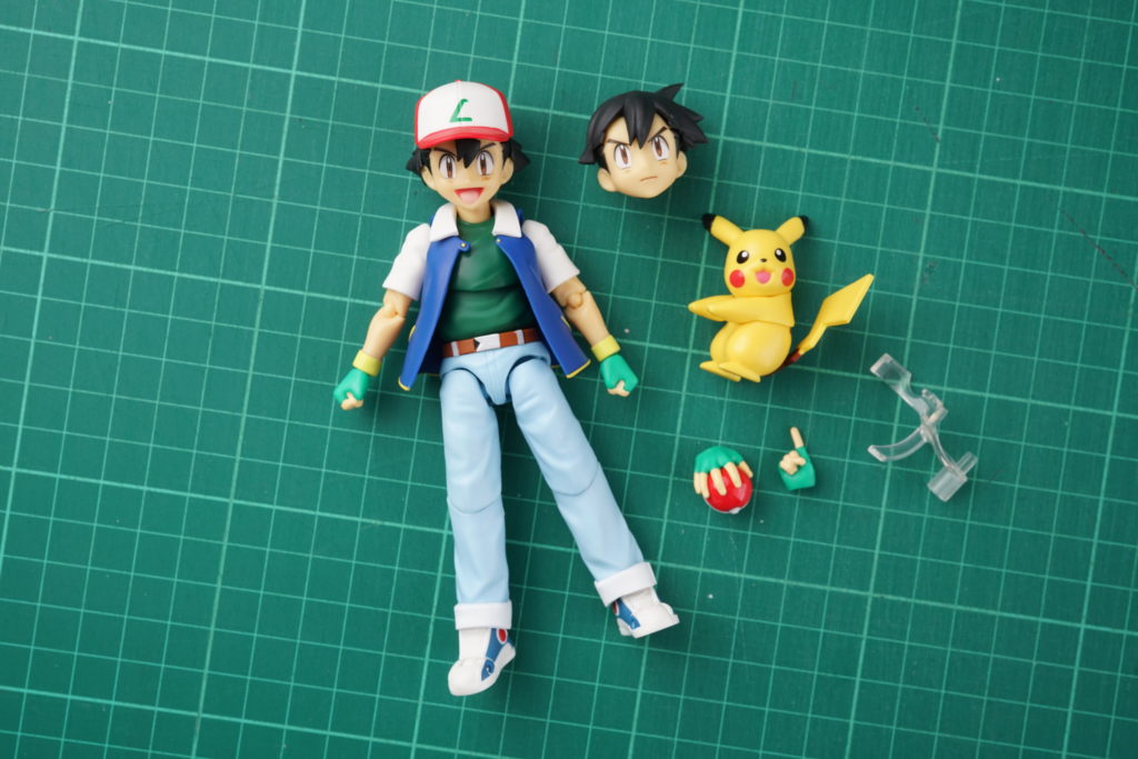 Pokemon ash 2024 action figure