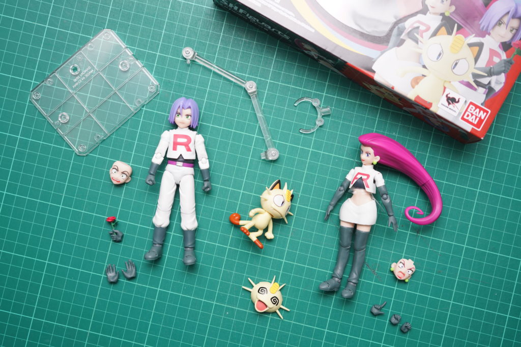 pokemon team rocket action figures