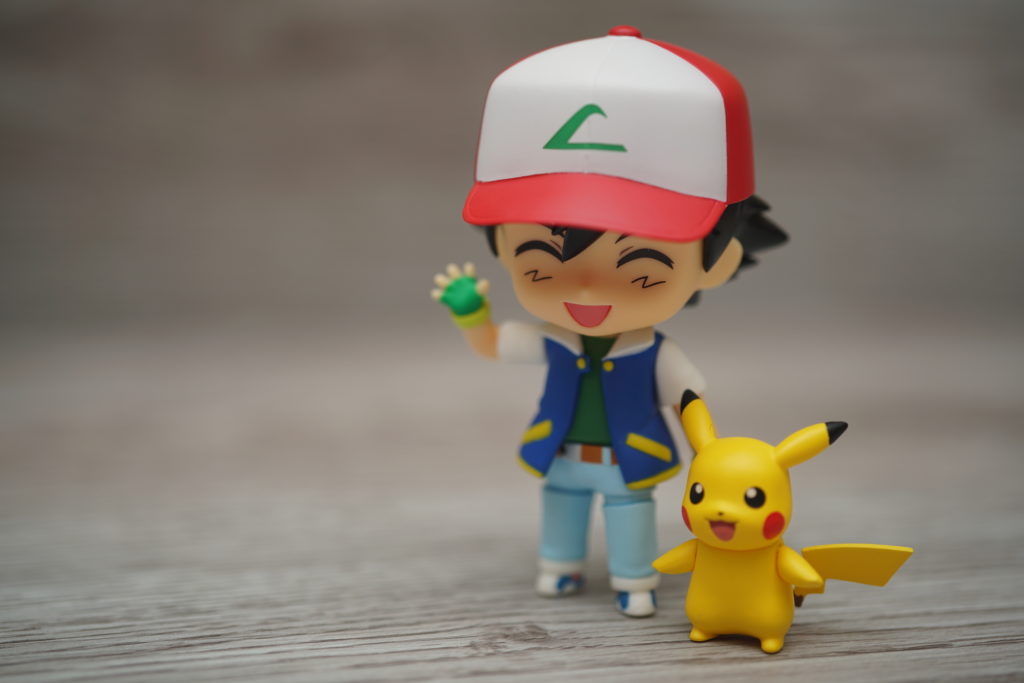 ash and pikachu nendoroid