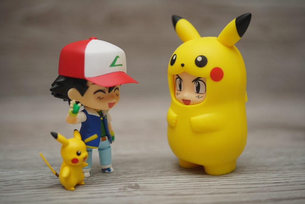 ash and pikachu nendoroid