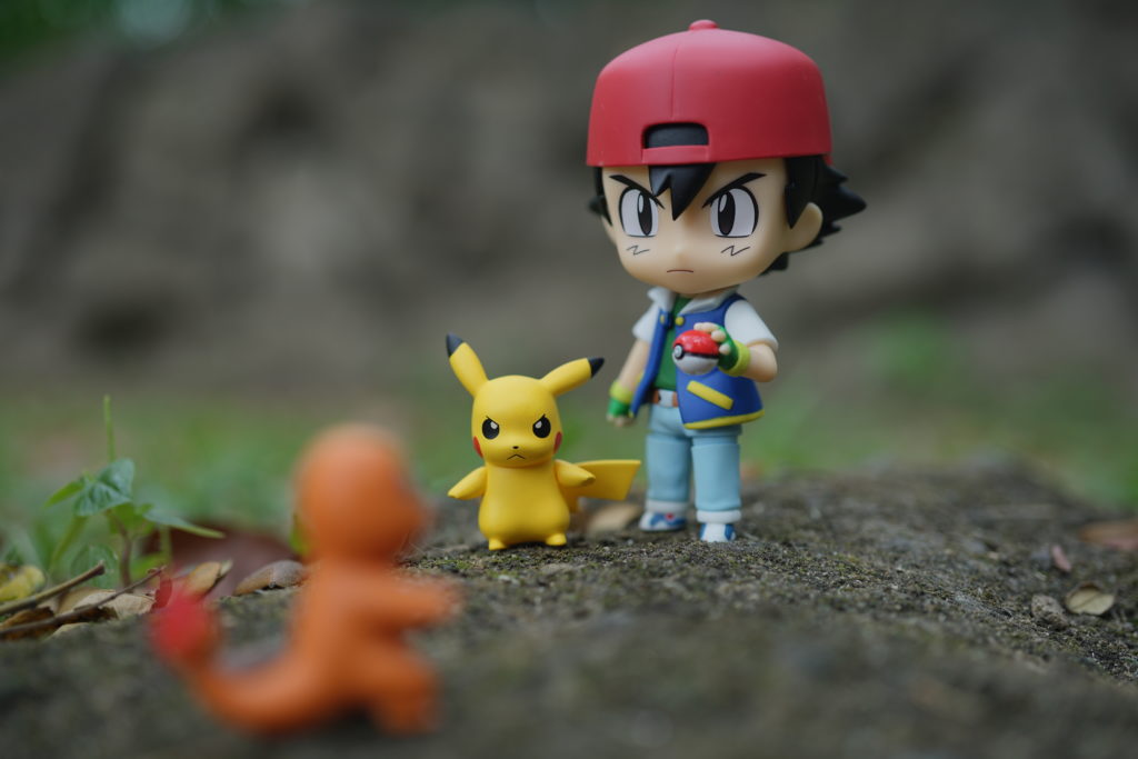 ash and pikachu nendoroid