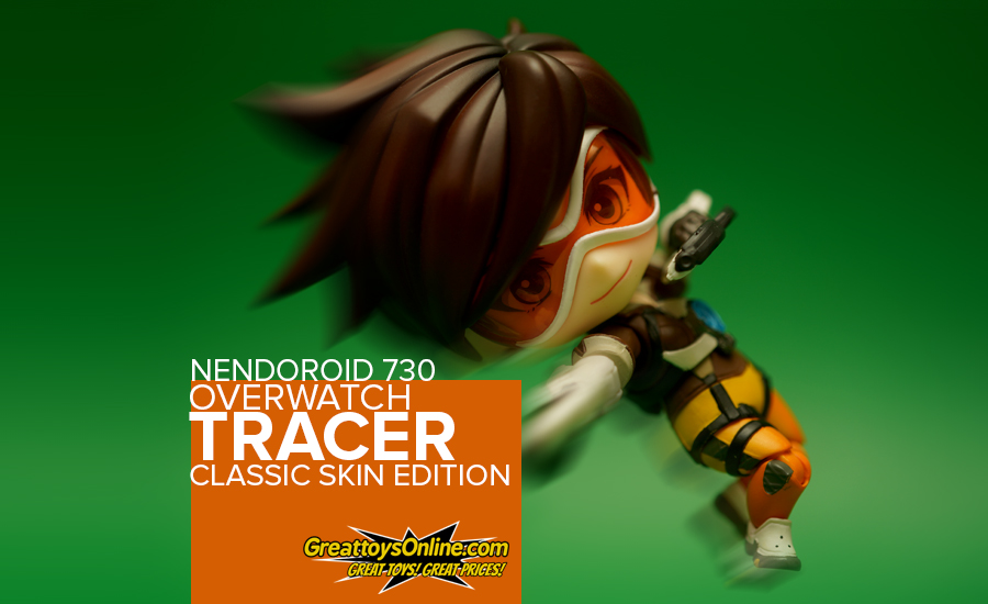 Overwatch Tracer Classic Skin Edition Nendoroid Action Figure