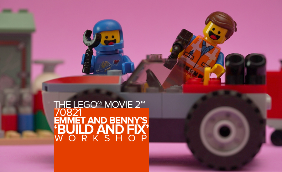 Rædsel Optimistisk sløjfe Toy Review: The LEGO Movie 2™ 70821 Emmet & Benny's Workshop
