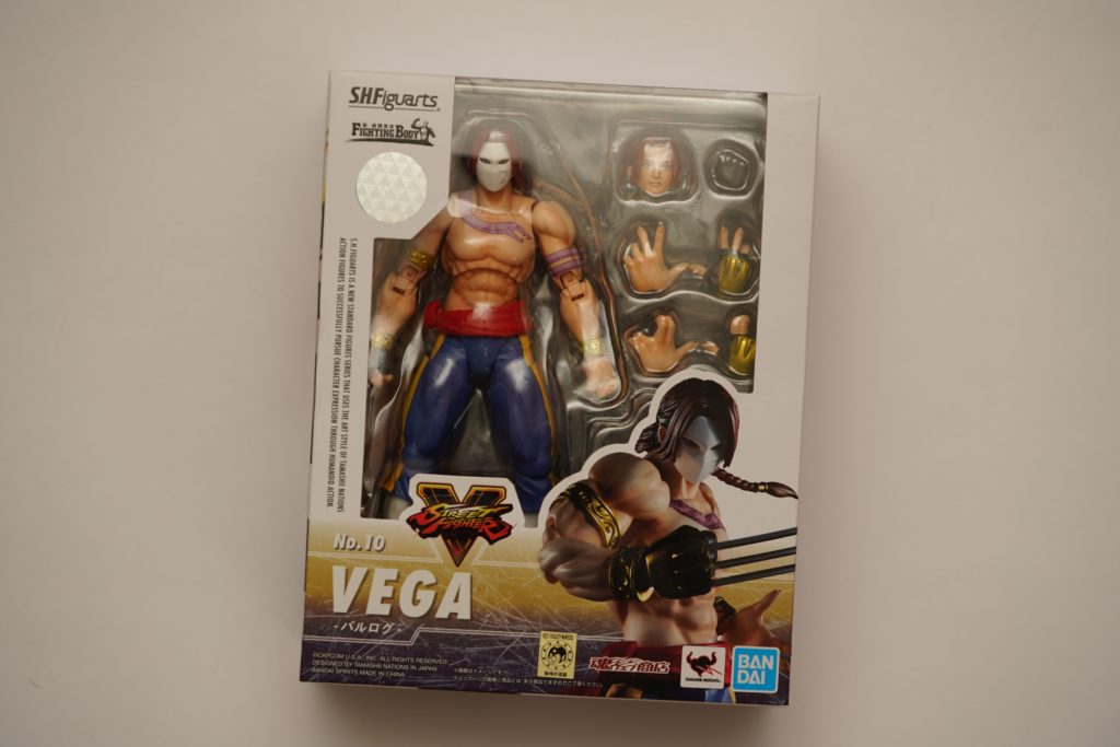 NEW* Street Fighter: No.10 Vega S.H.Figuarts Action Figure by Bandai  Tamashii