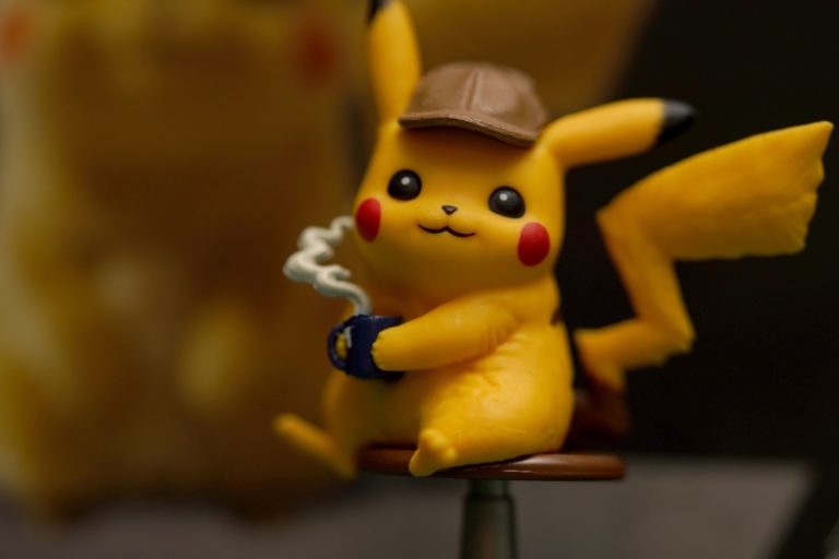 pikachu as gojo figure