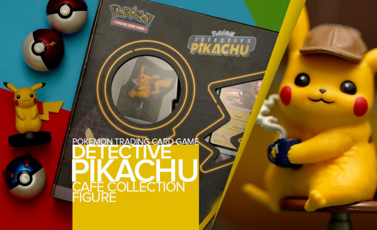detective pikachu cafe figure
